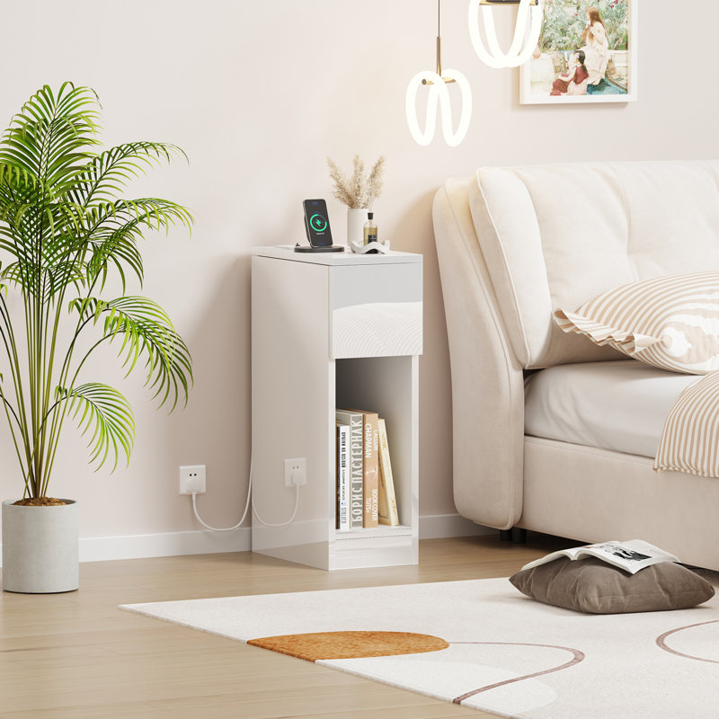 20 cm W Particle Board Bedside Table