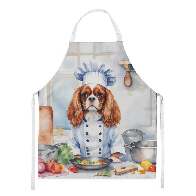 No Pattern Bib Apron