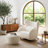 Oversized Teddy Upholstered Armchair & Ottoman Set for Living Room Bedroom-118745916