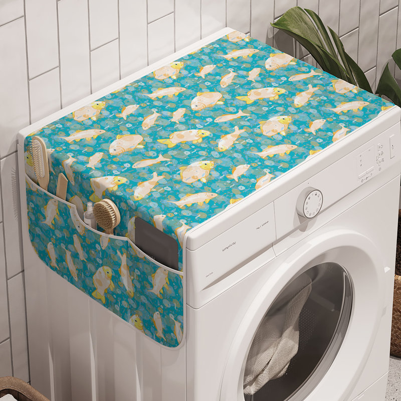 Ensemble de 2 pièces de rangement pour machine à laver Ambesonne