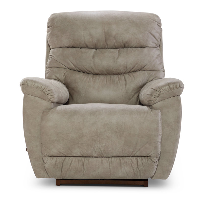 Joshua Manual Rocking Recliner with iClean Fabric, Gray