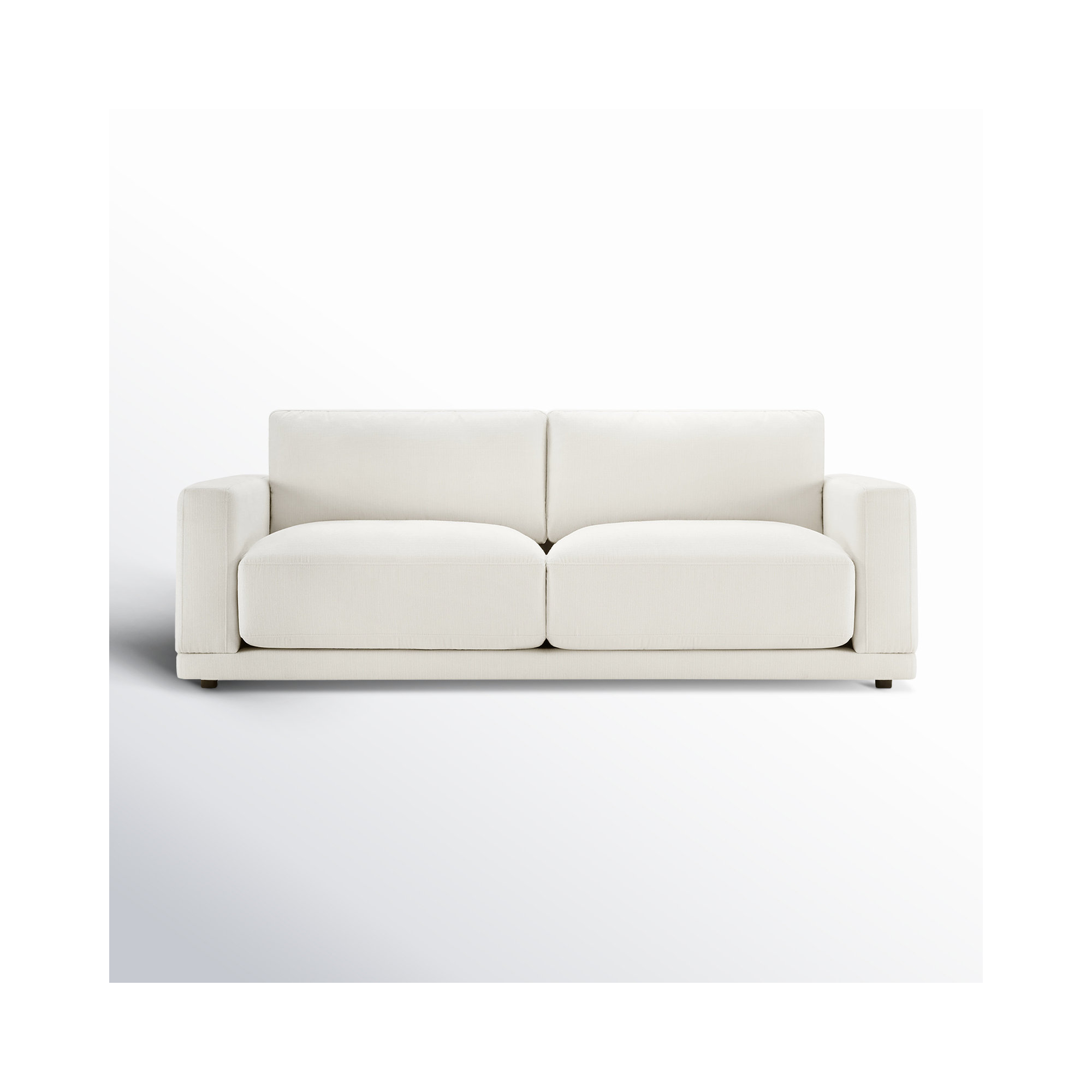 Blakes 91'' Upholstered Sofa, Flanigan Cotton