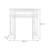 Burlywood Manufactured Wood Freestanding Fireplace-1721542890-1721542894