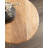 Modern Adjustable-Height Metal and Wood Pedestal Table-356346828