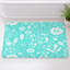 Tapis de bain à motif floral-1966388056-2054511585
