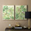 Impression encadrée Expressive Palms I-Premium - prête à être accrochée - aucun clou requis - aucun clou requis-481030819-481030829