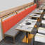 Banc rembourré en similicuir