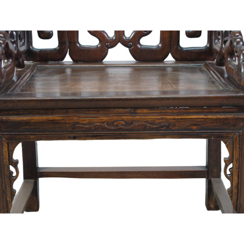 Asian Classic Solid Wood Arm Chair