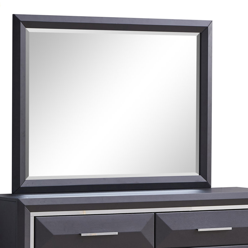 Miroir G01600-M, noir, Noir, 46,03 po x 36,03 po