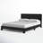 Avel Simple Rectangular Upholstered Platform bed-2041417458-2039801691