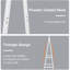 Halford Steel Free -standing Storage Coat Stand
