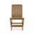 Desseray 4 - Person Wood Patio Dining Set with Square Table
