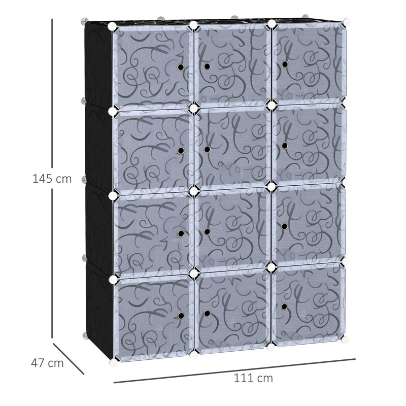 12 Door Wardrobe