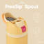 Bouteille d'eau en acier inoxydable avec paille pour sports et voyages Disney Princess