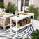 Armentha Rectangular HDPE Plastic Outdoor Buffet & Console Table