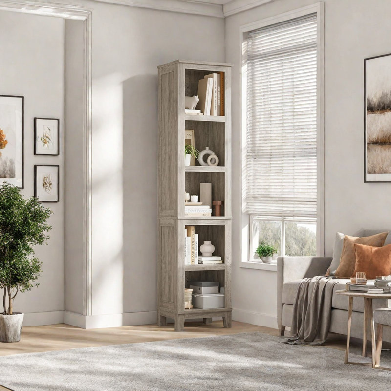 180.3cm H x 39.9cm W Bookcase