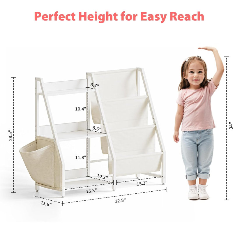 Jasiel Storage Bookcase