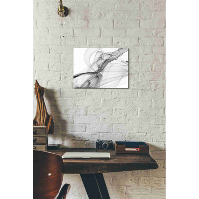 «Epic Graffiti» abstrait noir et blanc 18-21 par Irena Orlov