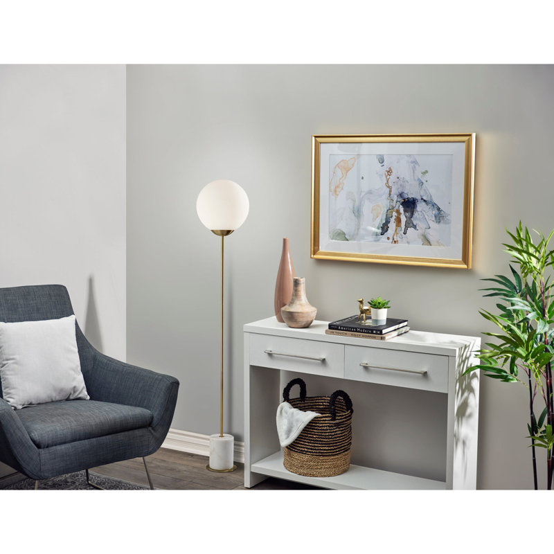 Isola 65'' Polished Traditional Floor Lamp