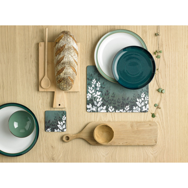 Denby Green Foliage Coasters