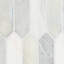 Sovereign Spire 10 in. x 14 in. Glass Stone Blend Mosaic Wall Tile