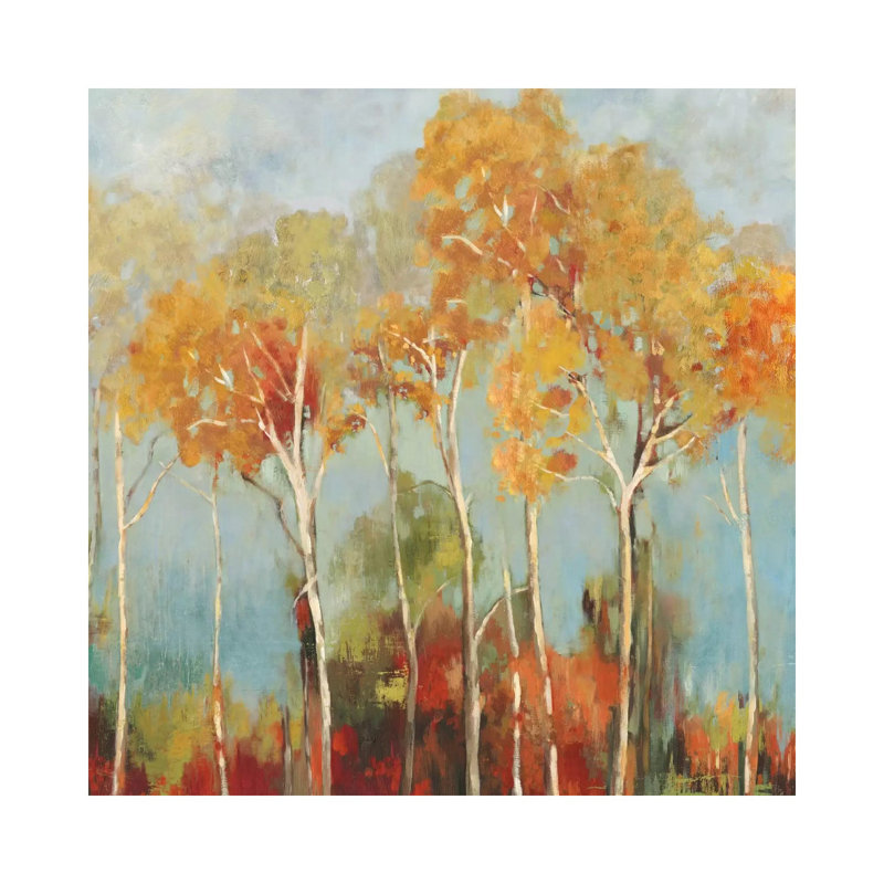 Up Front II, Square by Allison Pearce - Wrapped Canvas Painting, 45.72 cm H x 45.72 cm W x 3.175 cm D