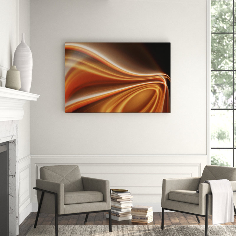 Crush Print, 40" H x 60" W x 2.5" D