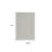 8' X 10' Cream and Beige Geometric Distressed Indoor Outdoor Area Rug