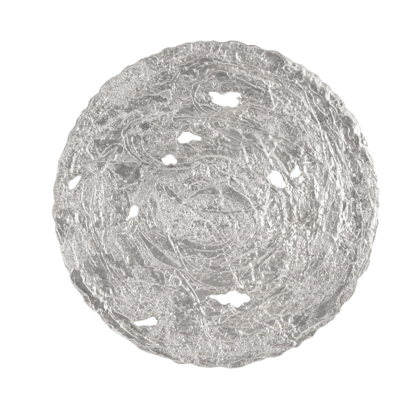 Molten Wall Décor, Silver
