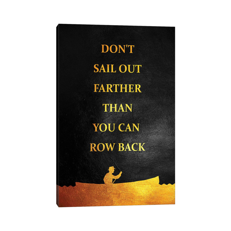 Danish Proverb by Adrian Baldovino - Wrapped Canvas Print, 66.04 cm H x 45.72 cm W x 1.91 cm D