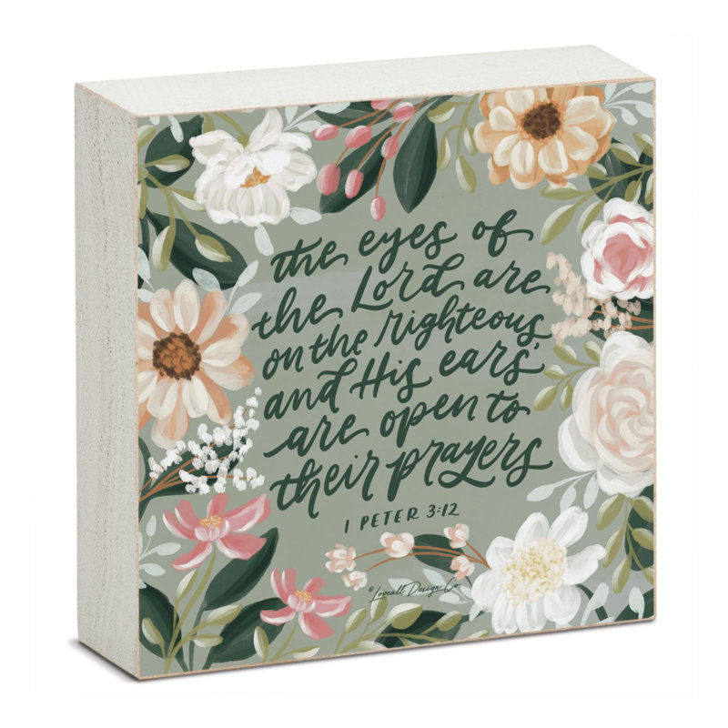 Plaque en bois Jeorge Righteous