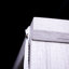 Armoire de rangement à 4 portes en miroir avec portes réglables H 67,4 po gris clair-125669164
