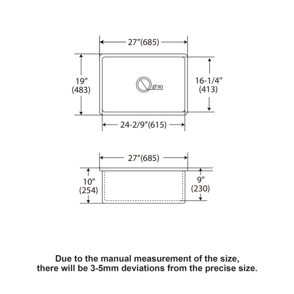 Dimensions du produit