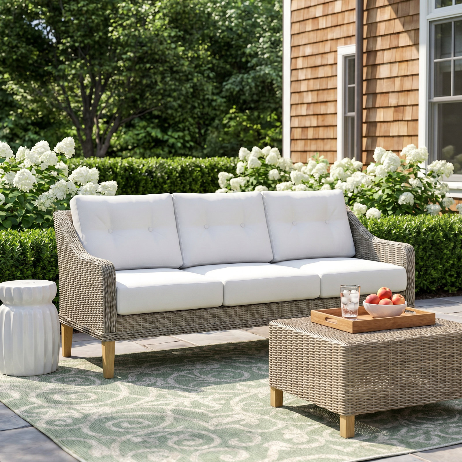 Annalee 74" Sunbrella® Patio Sofa