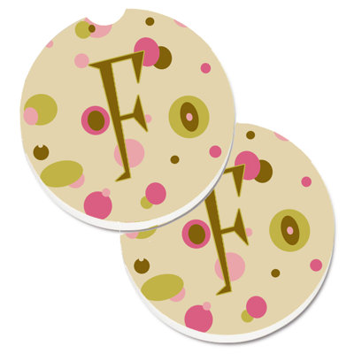 Sous-verre Initiale Monogram