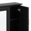 Armoire de rangement murale avec miroir et 3 portes-1350326275