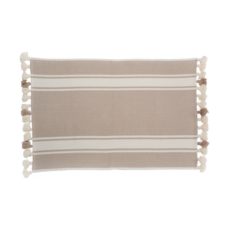 Tapis de bain, Beige
