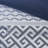 7 Piece Jacquard Comforter Set Navy