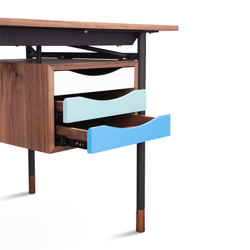 Bureau Finn Juhl Nyhavn, version bleue