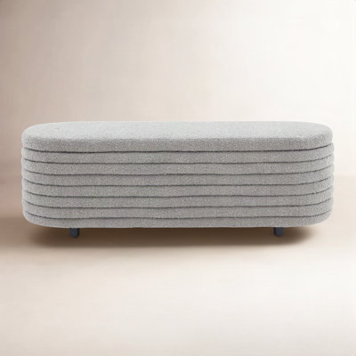 Delray Upholstered Flip Top Storage Bench