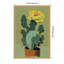 «Flowering Cactus» par Treechild, reproduction d'art sur toile encadrée-153459513