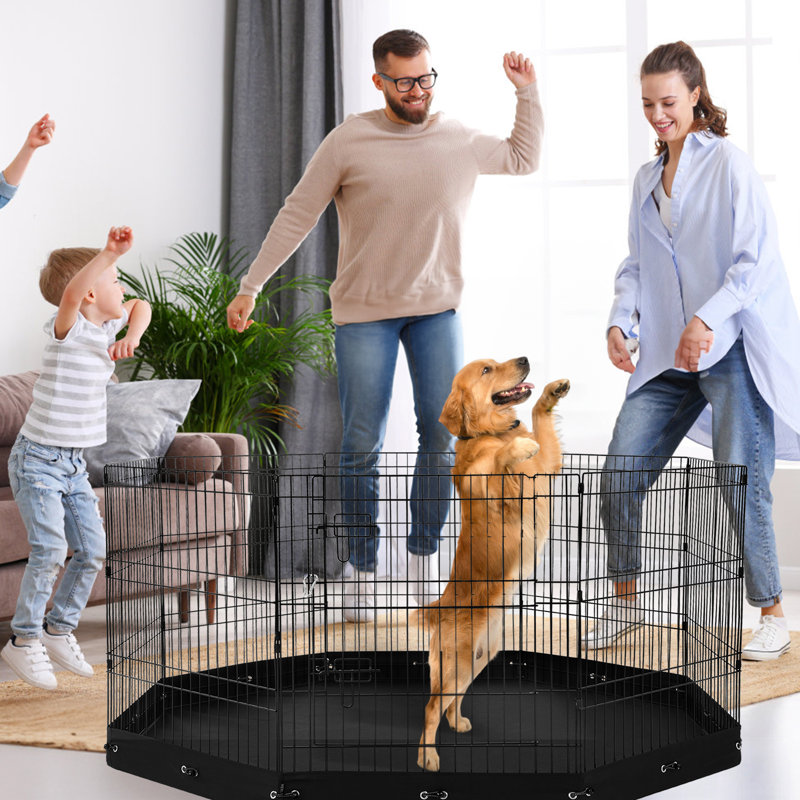 76cm H Metal Yard Kennel