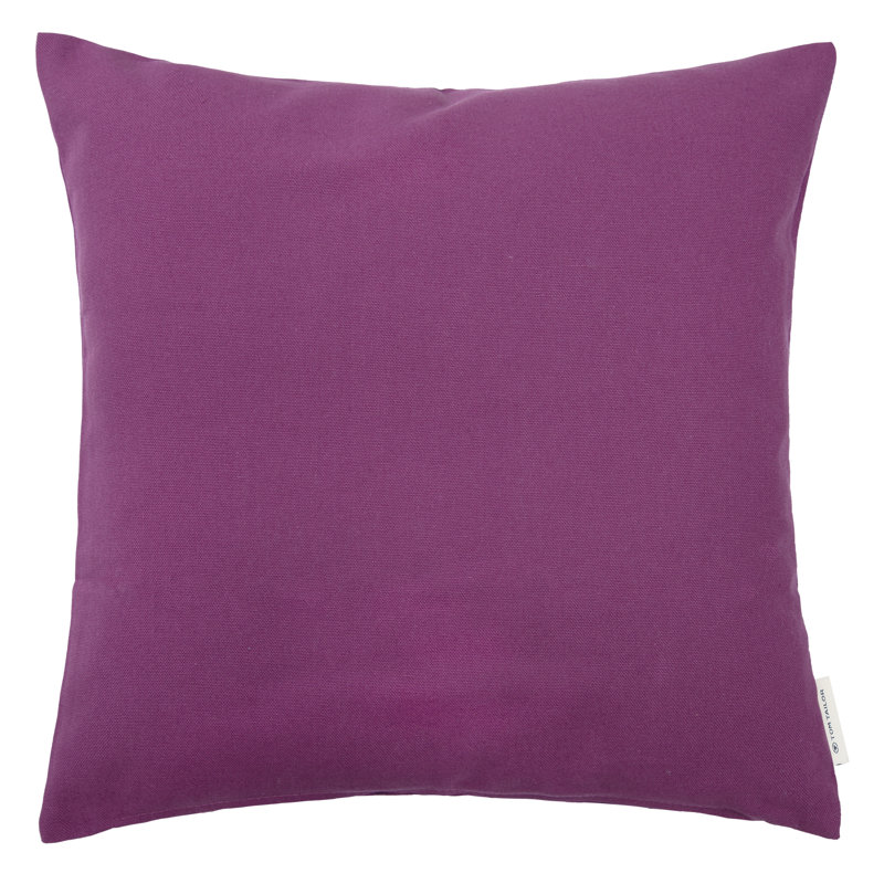 Square Throw Cushion Cover, 50 cm H x 50 cm W, Purple