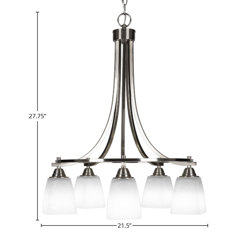 Chandeliers, Brushed Nickel