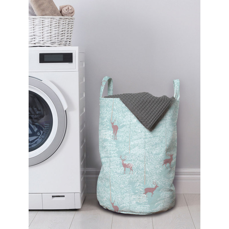 Fabric Laundry Bag with Handles