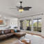Emmabeth 52'' Ceiling Fan with Light Kit-1827438141