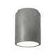 Sumatra Single Light Ceramic Flush Mount