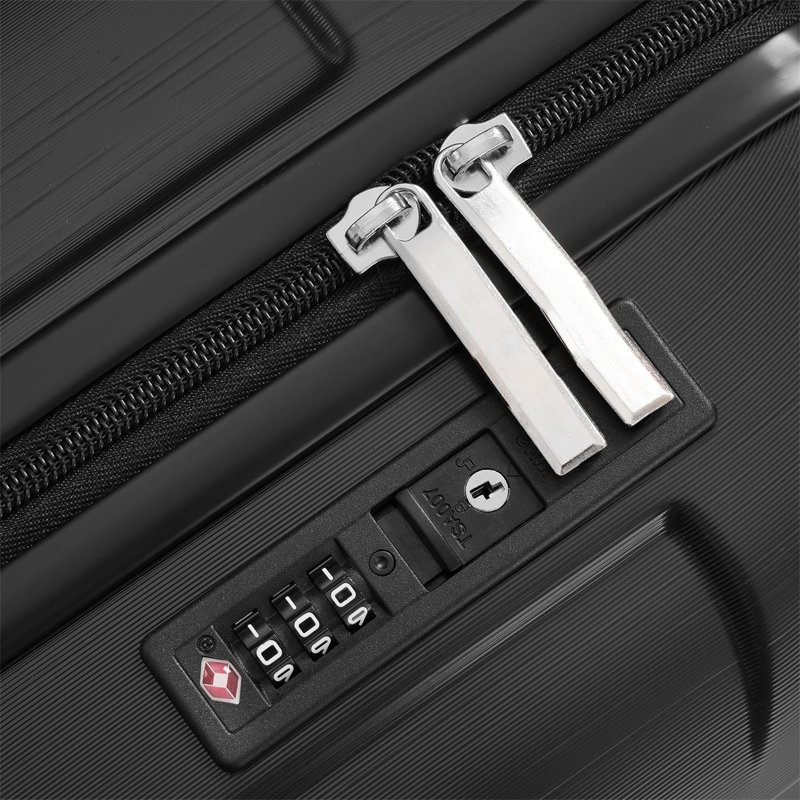 Bagage à main 20 pouces Hardshell, Black