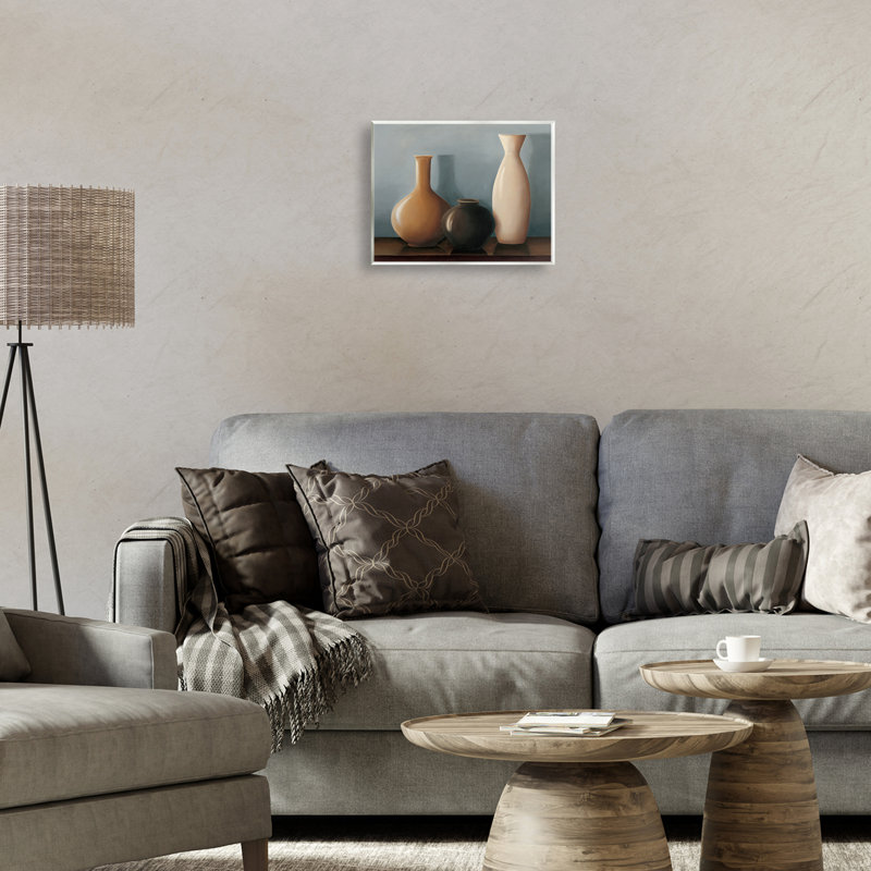 «Rustic Pottery Still Life», art mural par Arlene Stevens