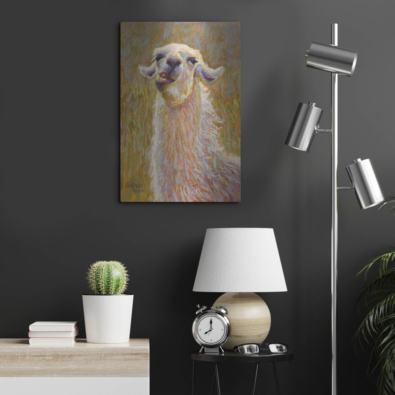 "Candido" par Rita Kirkman, H 24 po x l 16 po